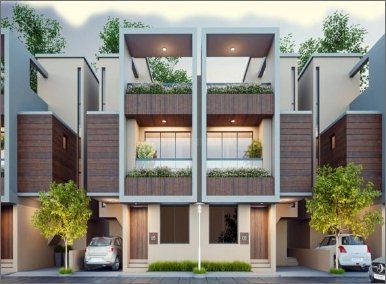 Modern House by Shree Ram Builders