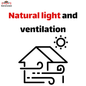 Natural light and ventilation